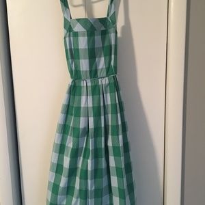 J Crew Gingham Sundress